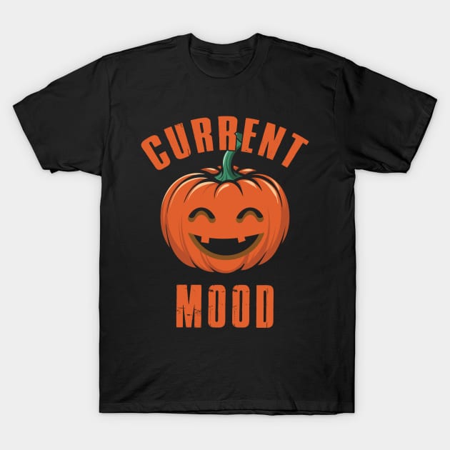 Current Mood Halloween T-Shirt by monolusi